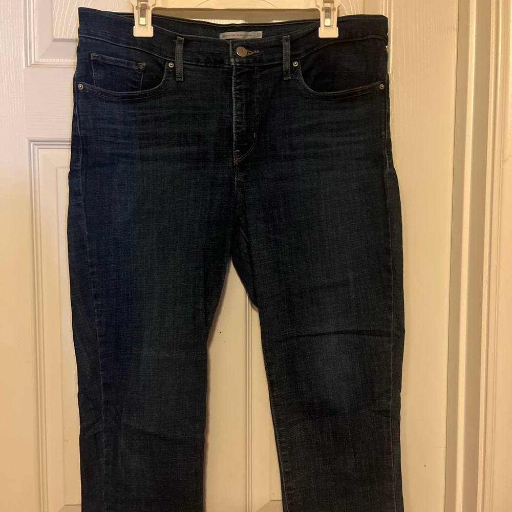 Levi's Blue Straight Leg Jeans Classic Denim